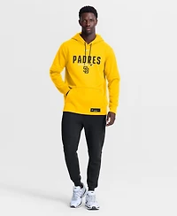 Nike Men's Gold San Diego Padres Authentic Collection Therma-fit Hoodie