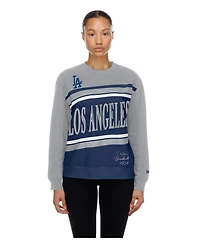 New Era Women's Navy/Gray Los Angeles Dodgers Gameday Fleece Sweatshirt