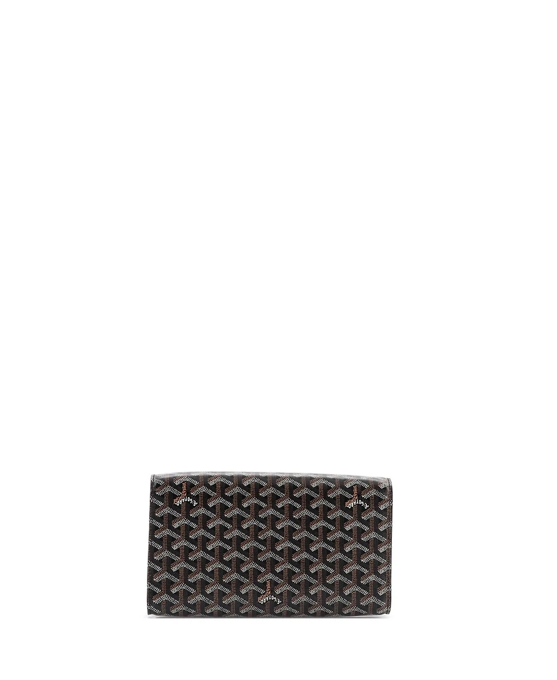 Pre-Owned Goyard Pm Monte Carlo Clutch with Strap Coated Canvas