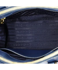 Pre-Owned Prada Galleria Double Zip Tote Saffiano Leather