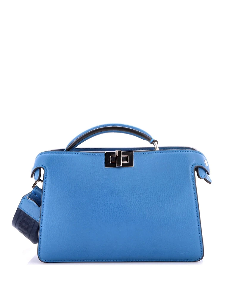 Pre-Owned Fendi Peekaboo ISeeU XCross Bag Leather