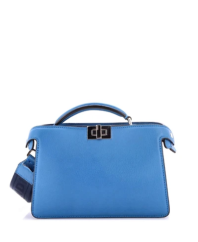 Pre-Owned Fendi Peekaboo ISeeU XCross Bag Leather