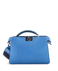 Pre-Owned Fendi Peekaboo ISeeU XCross Bag Leather
