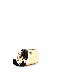 Pre-Owned Prada Mini Brique Camera Crossbody Bag Saffiano Leather