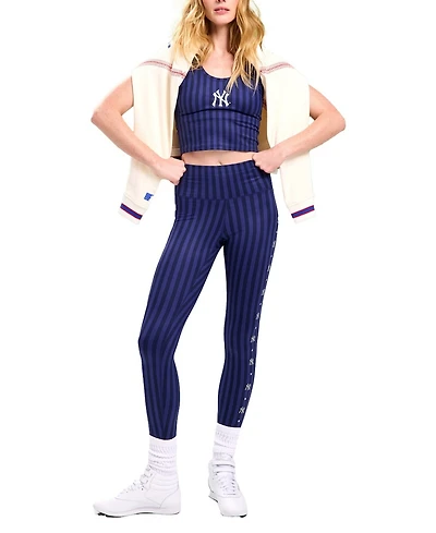 Terez Women's Navy New York Yankees Tlc Printed Leggings