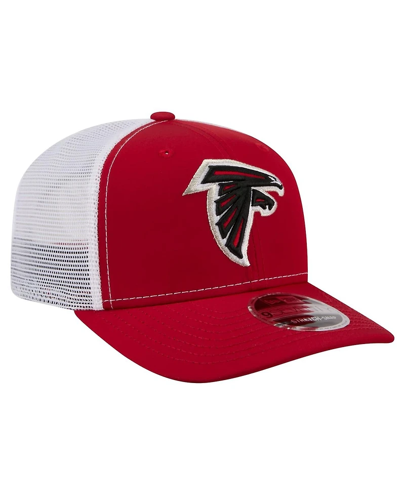 New Era Men's Red Atlanta Falcons 9SEVENTY Trucker Adjustable Hat