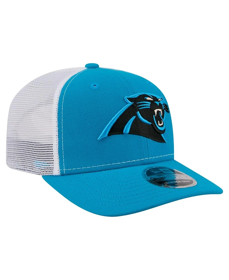 New Era Men's Blue Carolina Panthers 9SEVENTY Trucker Adjustable Hat