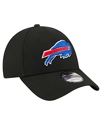 New Era Men's Black Buffalo Bills Core Team 9FORTY Adjustable Hat