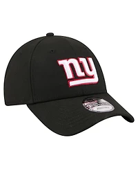 New Era Men's Black New York Giants Core Team 9FORTY Adjustable Hat