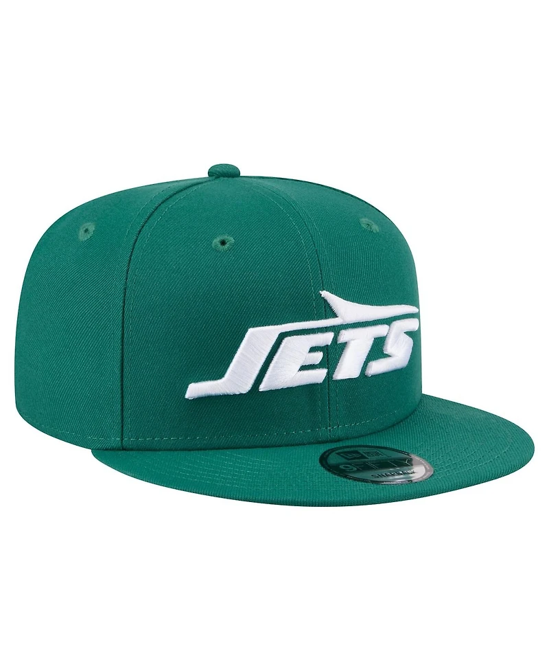 New Era Men's Green New York Jets 9FIFTY Snapback Hat