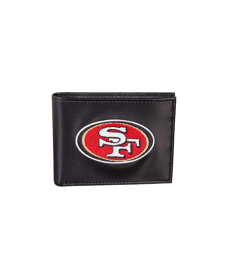 Evergreen Enterprises San Francisco 49ers Synthetic Leather Embroidered Bifold Wallet