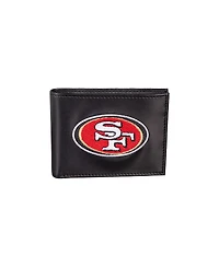 Evergreen Enterprises San Francisco 49ers Synthetic Leather Embroidered Bifold Wallet