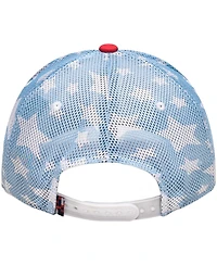 Fan Ink Men's and Women's White Usmnt Making History Adjustable Trucker Hat