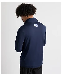 Charles River Apparel Men's x New England Patriots Navy Nu Fitness Full-Zip Jacket