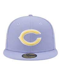 New Era Men's Light Purple Chicago Bears Lavender Bloom 59FIFTY Fitted Hat
