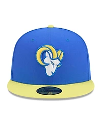 New Era Men's Royal/Gold Los Angeles Rams 59FIFTY Fitted Hat