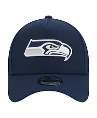 New Era Big Boys and Girls College Navy Seattle Seahawks 9FORTY A-Frame Adjustable Hat