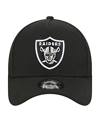 New Era Big Boys and Girls Black Las Vegas Raiders 9FORTY A-Frame Adjustable Hat