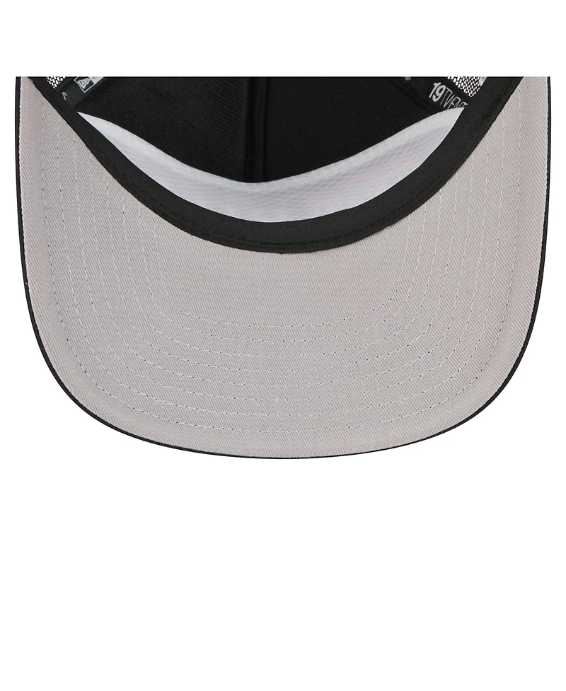 New Era Men's Black Buffalo Bills Throwback Foam 19TWENTY Adjustable Hat