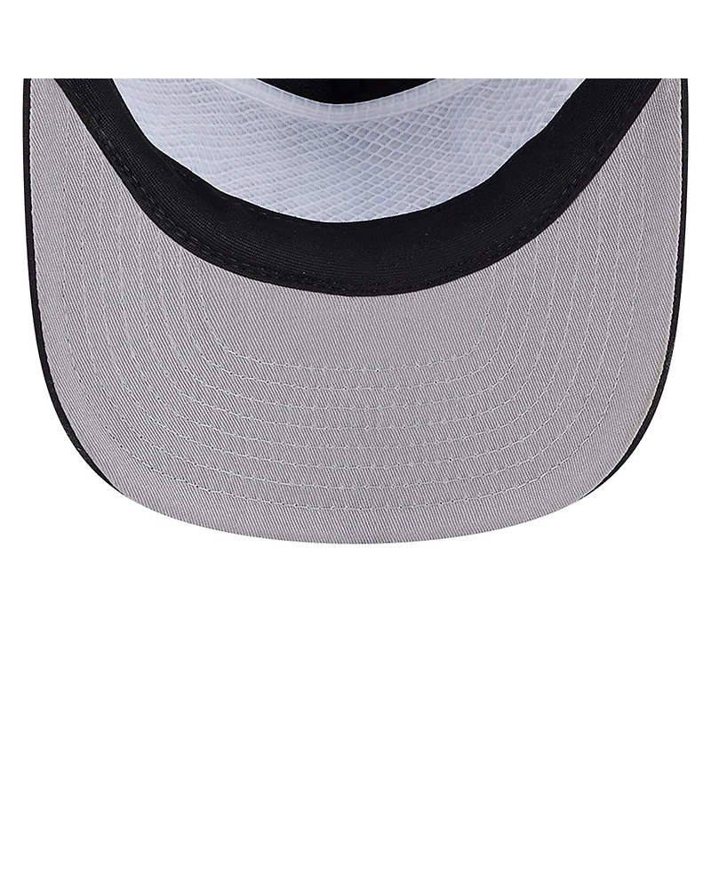 New Era Men's Black Dallas Cowboys Throwback Foam 19TWENTY Adjustable Hat