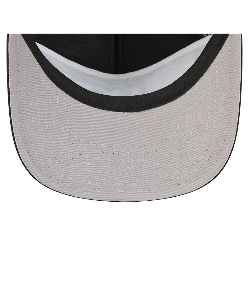 New Era Men's Black Kansas City Chiefs Throwback Foam 19TWENTY Adjustable Hat