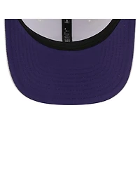 New Era Men's White Baltimore Ravens Coolera 9SEVENTY Adjustable Hat