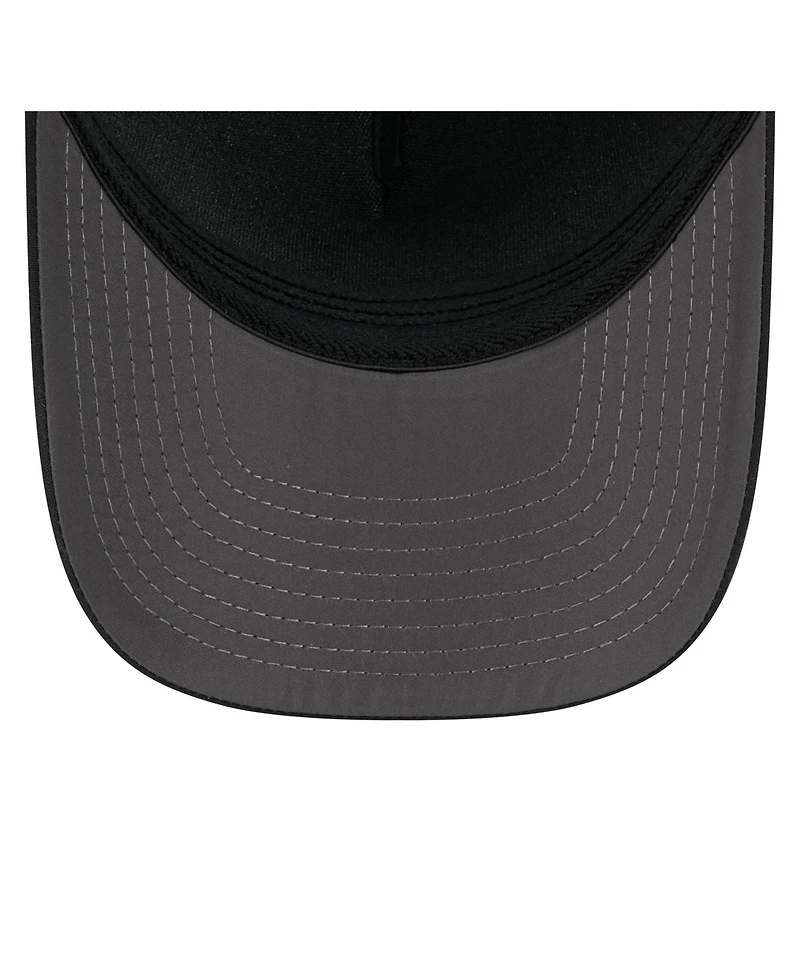 New Era Men's Black Houston Texans Camo A-Frame 39THIRTY Flex Hat