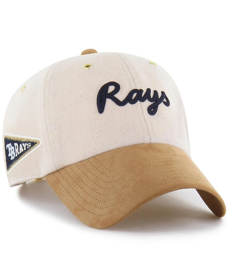 '47 Brand Men's x Natural/Tan Tampa Bay Rays Script Charm Clean Up Adjustable Hat