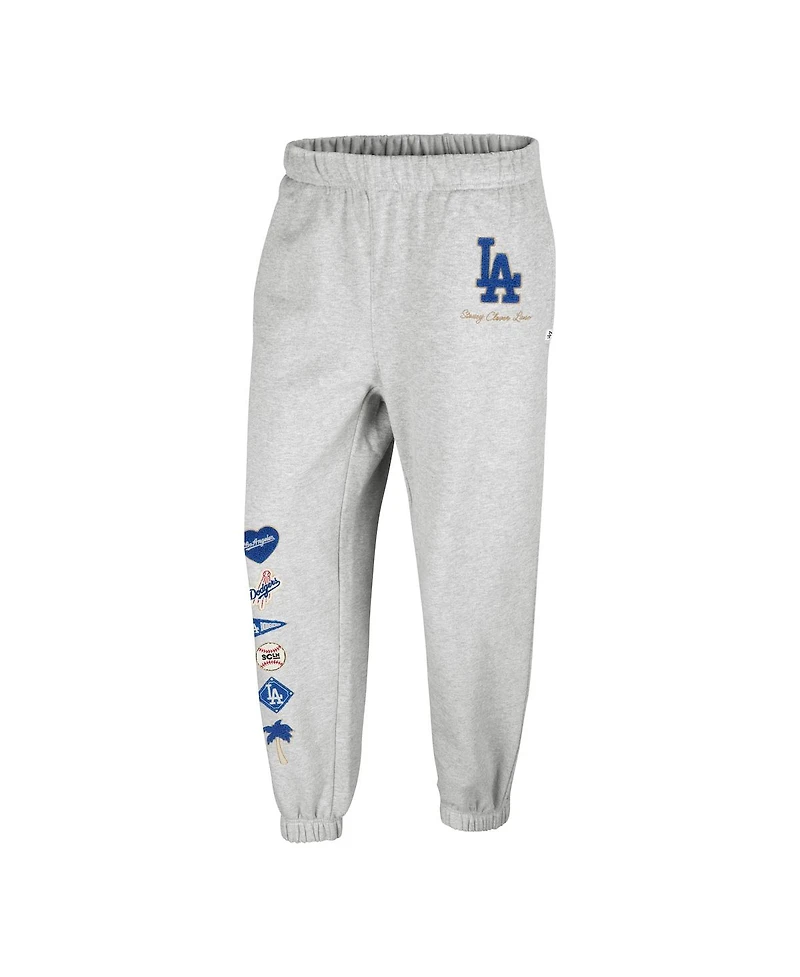 '47 Brand Women's x Heather Gray Los Angeles Dodgers Venice Jogger Pants