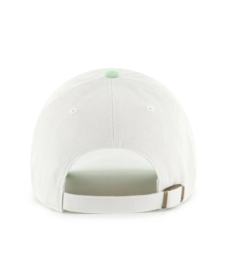 '47 Brand Women's White/Green Boston Red Sox Gelato Two-Tone Clean Up Adjustable Hat