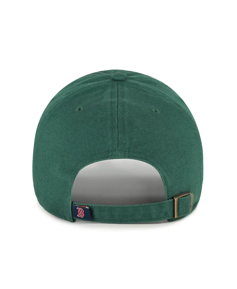 '47 Brand Men's and Women's Green Boston Red Sox Flora Gallery Clean Up Adjustable Hat