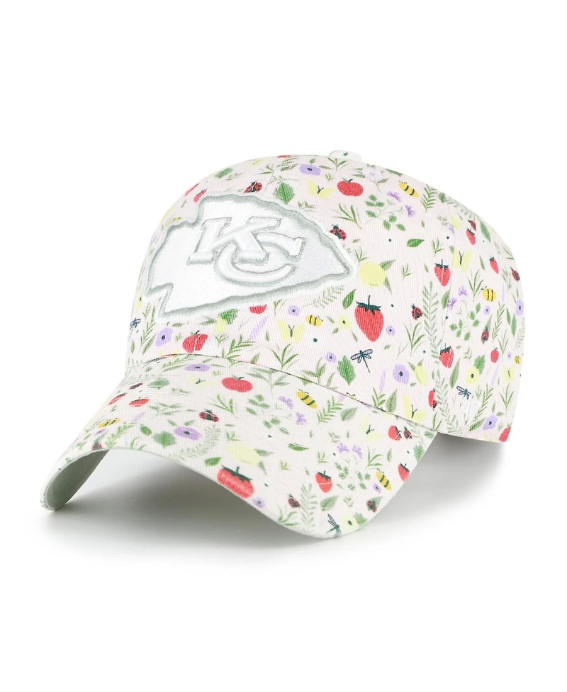 '47 Brand Women's Light Pink Kansas City Chiefs Posey Clean Up Adjustable Hat
