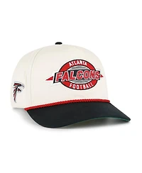 '47 Brand Men's Natural Atlanta Falcons Frame Out Two Tone Hitch Adjustable Hat