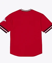 Mitchell & Ness Men's Red Cincinnati Reds Wild Pitch Ringer T-Shirt