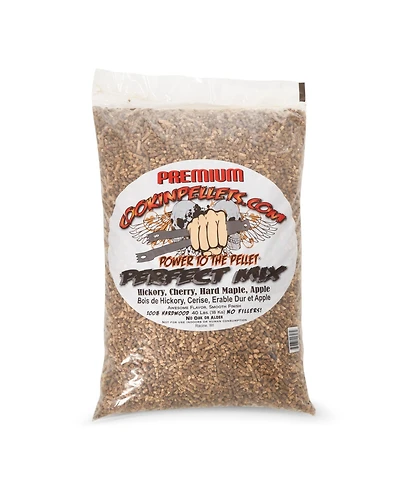 CookinPellets Perfect Mix Hickory, Cherry, Maple, Apple Wood Pellets, 40 Lb Bag