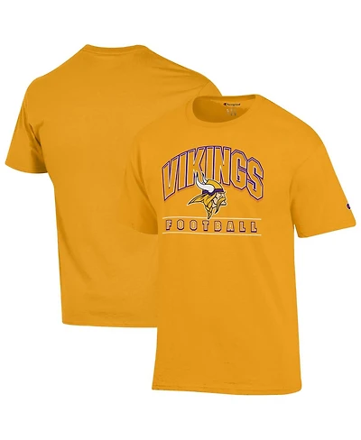 Champion Men's Gold Minnesota Vikings Football T-Shirt