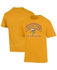 Champion Men's Gold Minnesota Vikings Football T-Shirt