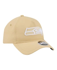 New Era Men's Tan Seattle Seahawks Apex 9FORTY Adjustable Hat