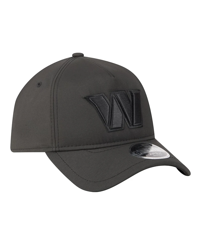 New Era Men's Black Washington Commanders Apex 9FORTY Adjustable Hat