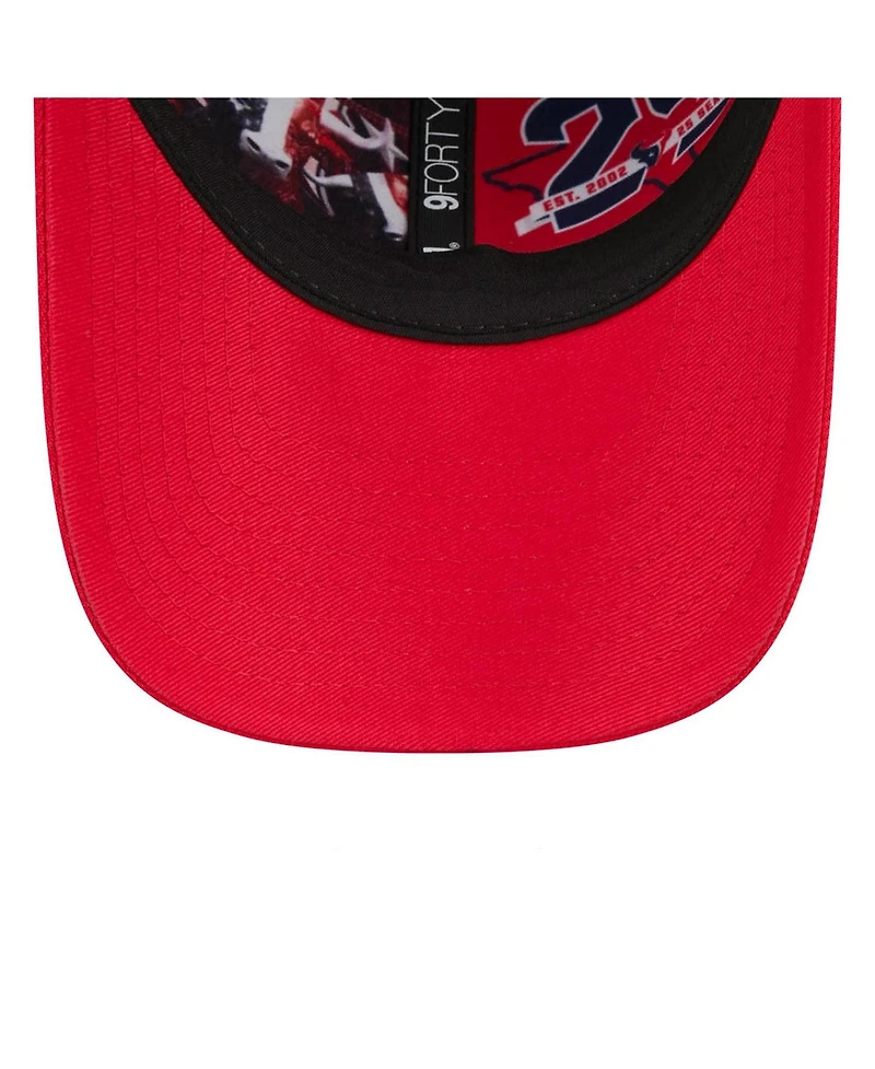 New Era Men's Navy/Red Houston Texans 2026 Nfl Draft 9FORTY M-Crown Adjustable Hat