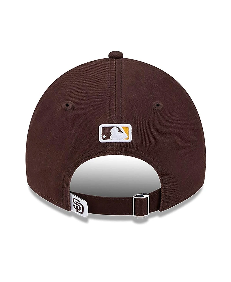 New Era Big Boys and Girls Brown San Diego Padres 2026 Jackie Robinson Day 9TWENTY Adjustable Hat