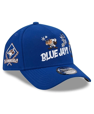 New Era Big Boys and Girls Royal Toronto Blue Jays Looney Tunes A-Frame 9FORTY Adjustable Hat