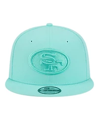 New Era Men's Turquoise San Francisco 49ers Colorpack 9FIFTY Snapback Hat