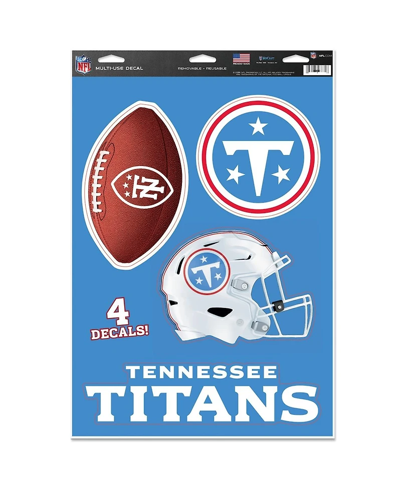 Wincraft Tennessee Titans 11'' x 17'' Multi-Use Decal Sheet