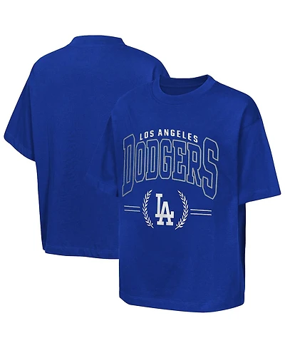 Outerstuff Big Boys and Girls Royal Los Angeles Dodgers Premium World Class T-Shirt