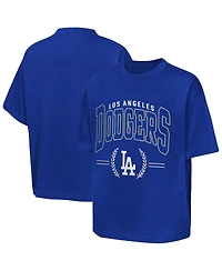 Outerstuff Big Boys and Girls Royal Los Angeles Dodgers Premium World Class T-Shirt
