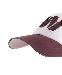 '47 Brand Men's and Women's Stone/Burgundy Washington Commanders Love Letter Clean Up Adjustable Hat