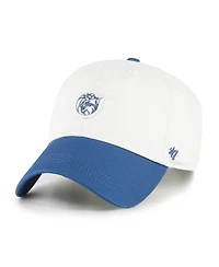 '47 Brand Men's and Women's White/Navy Minnesota Lynx Contemporary Two-Tone Clean Up Adjustable Hat