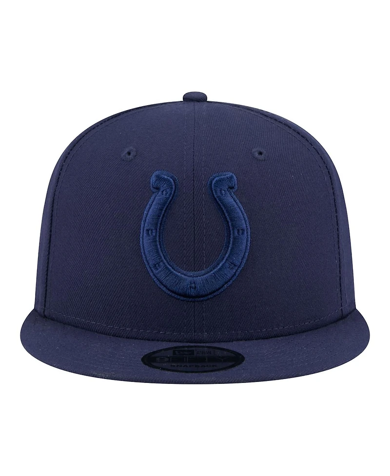 New Era Men's Navy Indianapolis Colts Colorpack 9FIFTY Snapback Hat