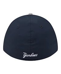 New Era Men's Navy/Gray York Yankees Rope M-Crown A-Frame 39THIRTY Flex Hat